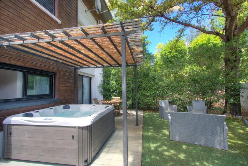 Le Grand Bleu - Jacuzzi - Apt La Saline Le Bains Dış mekan fotoğraf