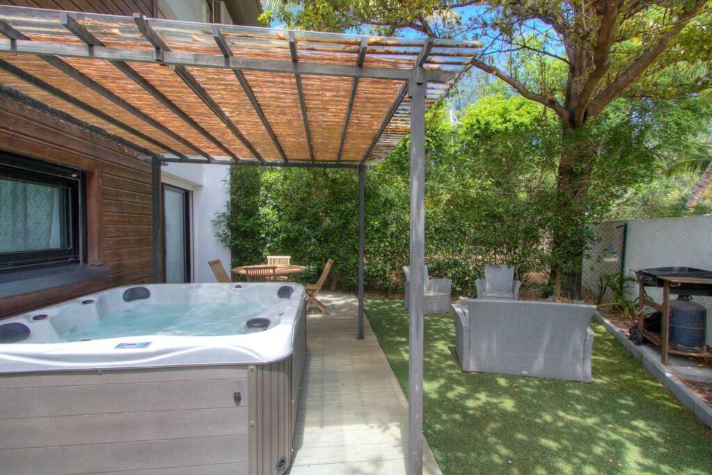 Le Grand Bleu - Jacuzzi - Apt La Saline Le Bains Dış mekan fotoğraf